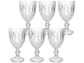 Jogo de Taças para Água Vidro 345ml 6 Peças - Bon Gourmet Greek