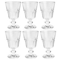 Jogo De Taças Para Agua Vidro Em Alta Qualidade 6 Peças