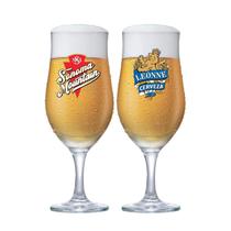 Jogo de Taças para Cerveja Frases Rótulo Berlin 330ml 2 Pcs