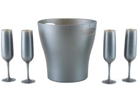 Jogo de Taças para Espumante 160ml 5 Peças Coza
