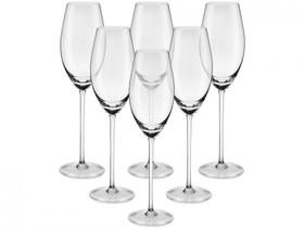 Jogo de Taças para Espumante Cristal 230ml 6 Peças - Oxford Profissional