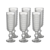 Jogo De Taças Para Espumante De Vidro Esfera 6 Peças Haus Vidro