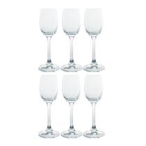 Jogo de taças para licor em cristal Bohemia Anna 65ml 6 peças Jogo de taças para licor em cristal Bohemia Anna 65ml 6 peças