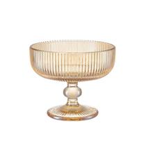 Jogo De Taças Para Sobremesa Em Vidro Graffiato âmbar Com 6 Peças 310ml Haüskraft Jogo De Taças Para Sobremesa Em Vidro Graffiato âmbar Com 6 Peças 310ml Haüskraft