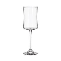 Jogo De Taças Para Vinho Branco Em Cristal Buteo Com 6 Peças 260ml Bohemia - Full Fit