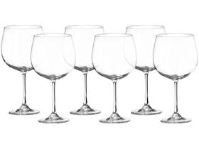 Jogo de Taças para Vinho Cristal 670ml 6 Peças Jogo de Taças para Vinho Cristal 670ml 6 Peças