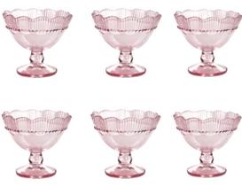 Jogo de Taças Sobremesa Luxx Ellegance 270ml Rose 06UND