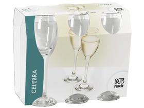 Jogo de Taças Vidro 6 Peças - Nadir Celebra 78630200912780