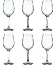 Jogo De Tacas Vinho Agua Nadir Barone 385ml - 6 Unidades Jogo De Tacas Vinho Agua Nadir Barone 385ml - 6 Unidades