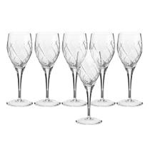 Jogo de tacas vinho branco em cristal Strauss Clássicos 100.033 6 peças 175ml