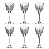 Jogo de tacas vinho branco em cristal Strauss Clássicos 225.069 6 peças 330ml Jogo de tacas vinho branco em cristal Strauss Clássicos 225.069 6 peças 330ml