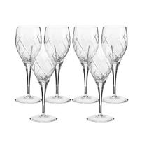 Jogo de taças vinho tinto em cristal Strauss Clássicos 100.033 6 peças 215ml Jogo de taças vinho tinto em cristal Strauss Clássicos 100.033 6 peças 215ml
