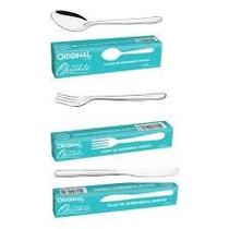 Jogo De Talheres 18 Peças Aço Inox Restaurante Buffet