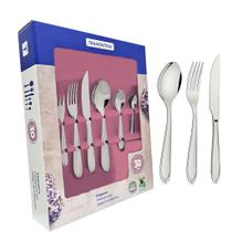 Jogo de Talheres 30 Peças Tramontina Laguna 66906454 Inox Jogo de Talheres 30 Peças Tramontina Laguna 66906454 Inox