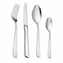 Jogo de Talheres Aço Inox 48 Peças Pisa Wolff Garfos Facas Colheres Sopa e Sobremesa Mesa Posta Jogo de Talheres Aço Inox 48 Peças Pisa Wolff Garfos Facas Colheres Sopa e Sobremesa Mesa Posta