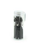 Jogo de talheres em inox preto com jarra Jogo de talheres em inox preto com jarra