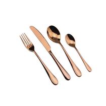 Jogo de Talheres em Inox Rose Gold 5 Peças Enjoy