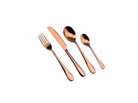 Jogo de Talheres Em Inox Rose Gold 5 Peças