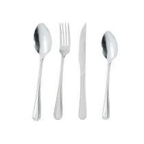 Jogo de Talheres Faqueiro Garfo Faca Colher Aço Inox Bar Restaurante 48 Peças