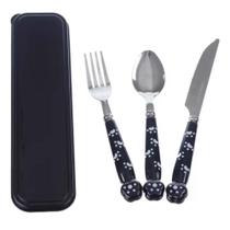 Jogo De Talheres Faqueiro Inox Patinhas C/ Estojo Cozinha Jogo De Talheres Faqueiro Inox Patinhas C/ Estojo Cozinha