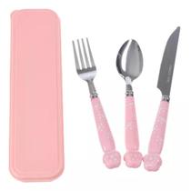Jogo De Talheres Faqueiro Inox Patinhas C/ Estojo Cozinha Jogo De Talheres Faqueiro Inox Patinhas C/ Estojo Cozinha