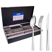 Jogo De Talheres Faqueiro Tramontina 72 Pçs Em Aço Inox Jogo De Talheres Faqueiro Tramontina 72 Pçs Em Aço Inox