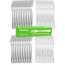 Jogo de Talheres Garfo e Faca Inox 48 Peças Continental Original Line Faqueiro Cozinha Restaurante Buffet Lanchonete Bar