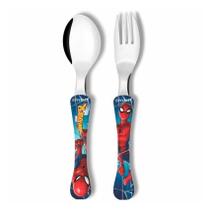 Jogo De Talheres Infantil 2 Peças Homem Aranha Simonaggio