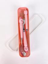 Jogo De Talheres Infantil 3 Peças Aço Inox Com Estojo ZY1-0248 Jogo De Talheres Infantil 3 Peças Aço Inox Com Estojo ZY1-0248