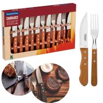 Jogo de Talheres Jumbo Churrasco Tramontina Inox 12 Peças