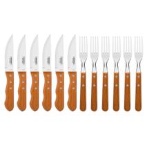 Jogo De Talheres Jumbo Para Churrasco Dynamic Com Laminas Em Aco Inox Jogo De Talheres Jumbo Para Churrasco Dynamic Com Laminas Em Aco Inox