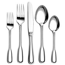 Jogo de Talheres Nice Kitchen 40 Peças em Aço Inoxidável para 8 Pessoas