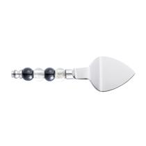 Jogo de talheres para queijo Inox Cabo em vidro 4 pçs -Fracalanza