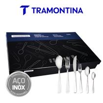 Jogo de Talhres Faqueiro Tramontina 72 Peças Pacific Aço Inóx Jogo de Talhres Faqueiro Tramontina 72 Peças Pacific Aço Inóx