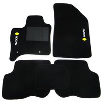 Jogo de Tapete Automotivo Logan Carpete Base Pinada
