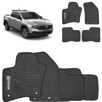 Jogo de Tapete Borracha Fiat Toro 2016 a 2018 Em PVC Jogo de Tapete Borracha Fiat Toro 2016 a 2018 Em PVC