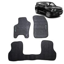 Jogo De Tapete Borracha P/ Jeep Renegade 15 A 23 Impermeável