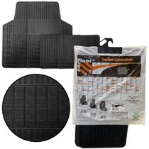 Jogo De Tapete Car Floor Automotivo Borracha 4 Peças Preto - GRUPO 1 Jogo De Tapete Car Floor Automotivo Borracha 4 Peças Preto - GRUPO 1