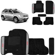 Jogo de Tapete Carpete Duster 2012 a 2015 Preto 5 Peças Jogo de Tapete Carpete Duster 2012 a 2015 Preto 5 Peças