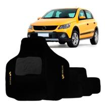 Jogo de Tapete Carpete Gol Rallye G4 G5 G6 2006 a 2016 5pç Reforço PVC