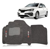 Jogo de Tapete Carpete Grafite Automotivo Reforço PVC Escolha o Carro