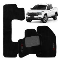 Jogo de Tapete Carpete Toro 2016 a 2021 3pçs Automotivo Reforço PVC Jogo de Tapete Carpete Toro 2016 a 2021 3pçs Automotivo Reforço PVC