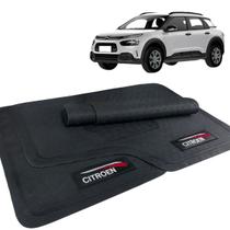 Jogo de Tapete Citroen C4 Cactus 2019 2020 2021 2022 2023 Borracha Com Logo Jogo de Tapete Citroen C4 Cactus 2019 2020 2021 2022 2023 Borracha Com Logo