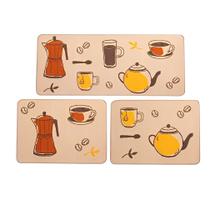 Jogo de Tapete Cozinha Gourmet Grande Boucle 3 peças Jolitex Jogo de Tapete Cozinha Gourmet Grande Boucle 3 peças Jolitex