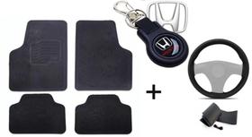 Jogo de Tapete de Borracha para Honda HR-V EX 2012 a 2023 com 4 Peças