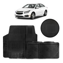Jogo de Tapete de Borracha Preto para Chevrolet Cruze 2011 a 2016 4 Peças - Car Floor G009.0 Jogo de Tapete de Borracha Preto para Chevrolet Cruze 2011 a 2016 4 Peças - Car Floor G009.0