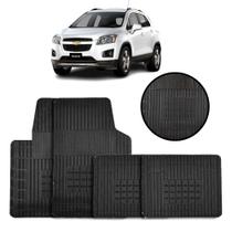 Jogo de Tapete de Borracha Preto para Chevrolet Tracker 2017 a 2021 4 Peças - Carfloor G056.0