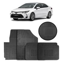 Jogo de Tapete de Borracha Preto para Toyota Corolla 2018 a 2022 4 Peças - Carfloor G042.0 Jogo de Tapete de Borracha Preto para Toyota Corolla 2018 a 2022 4 Peças - Carfloor G042.0