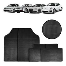 Jogo de Tapete de Borracha Preto para Volkswagen Golf/bora/audi A3/beetle 4 Peças - Carfloor D008.0 Jogo de Tapete de Borracha Preto para Volkswagen Golf/bora/audi A3/beetle 4 Peças - Carfloor D008.0