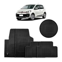 Jogo de Tapete de Borracha Preto para Volkswagen Up 2014 a 2021 4 Peças - Carfloor G002.0 Jogo de Tapete de Borracha Preto para Volkswagen Up 2014 a 2021 4 Peças - Carfloor G002.0